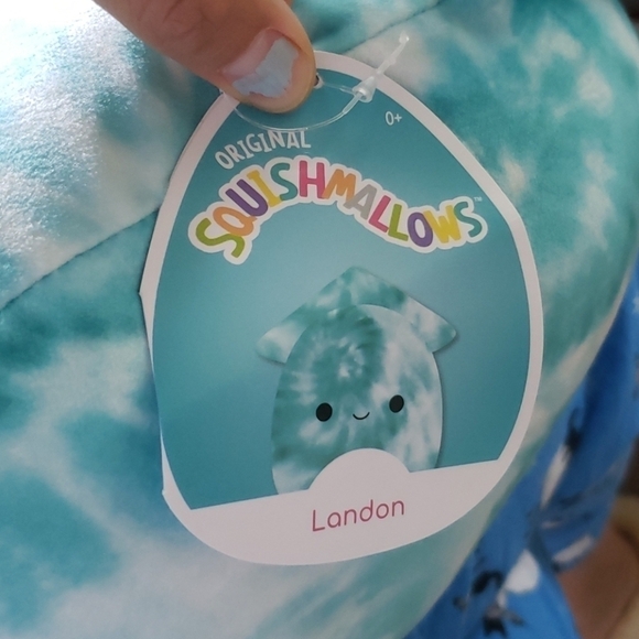 SQUISHMALLOWS Summer 2021 Tie Dye Squid Landon 12 inc - Picture 2 of 4